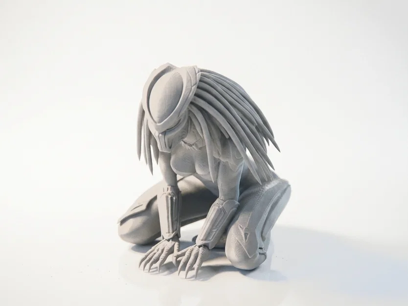 Mô hình nữ Predator in 3D (Lady Predator Figurine) - Chủ đề phim & truyền hình - Image 1