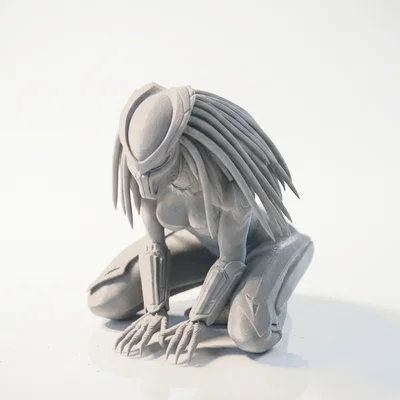 Mô hình nữ Predator in 3D (Lady Predator Figurine) - Chủ đề phim & truyền hình