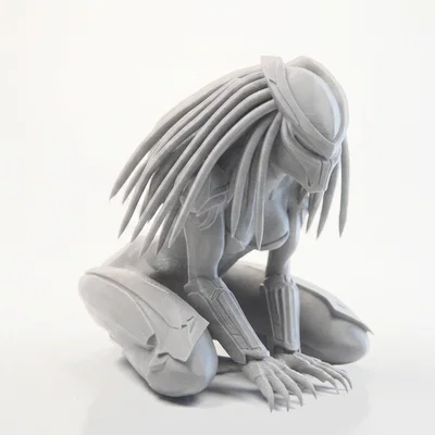 Mô hình nữ Predator in 3D (Lady Predator Figurine) - Chủ đề phim & truyền hình