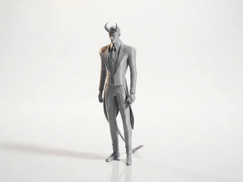 Mô hình 3D Lucifer Morningstar - Nhân vật phim truyền hình - Image 1