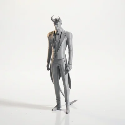Mô hình 3D Lucifer Morningstar - Nhân vật phim truyền hình