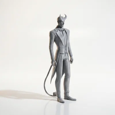 Mô hình 3D Lucifer Morningstar - Nhân vật phim truyền hình