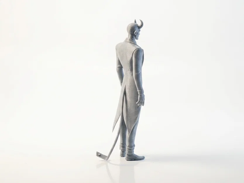 Mô hình 3D Lucifer Morningstar - Nhân vật phim truyền hình - Image 3