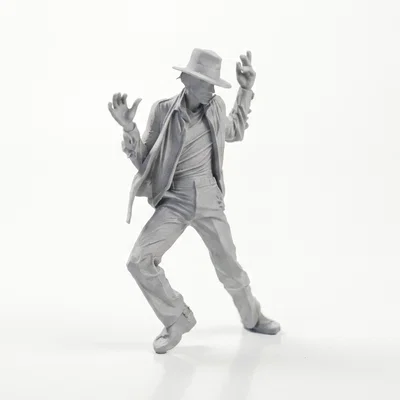 Mô hình 3D Michael Jackson Nhảy Moonwalk - Tượng sưu tầm độc đáo