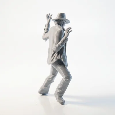 Mô hình 3D Michael Jackson Nhảy Moonwalk - Tượng sưu tầm độc đáo