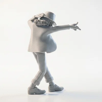 Mô hình MJ khiêu vũ - Tượng 3D in ấn chủ đề Movies & TV