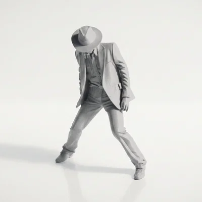 Mô hình 3D MJ Dancing Figurine - Đồ sưu tầm chủ đề Movies & TV