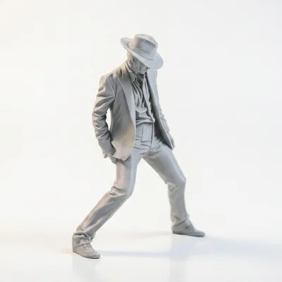 Mô hình 3D MJ Dancing Figurine - Đồ sưu tầm chủ đề Movies & TV