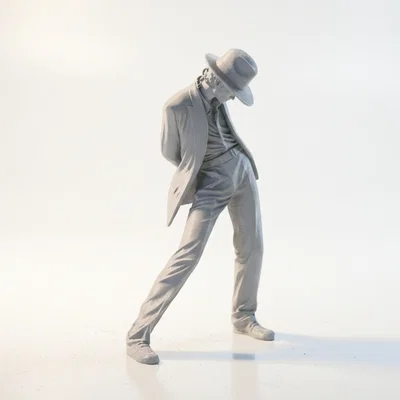 Mô hình 3D MJ Dancing Figurine - Tượng nhảy huyền thoại cho fan sưu tầm