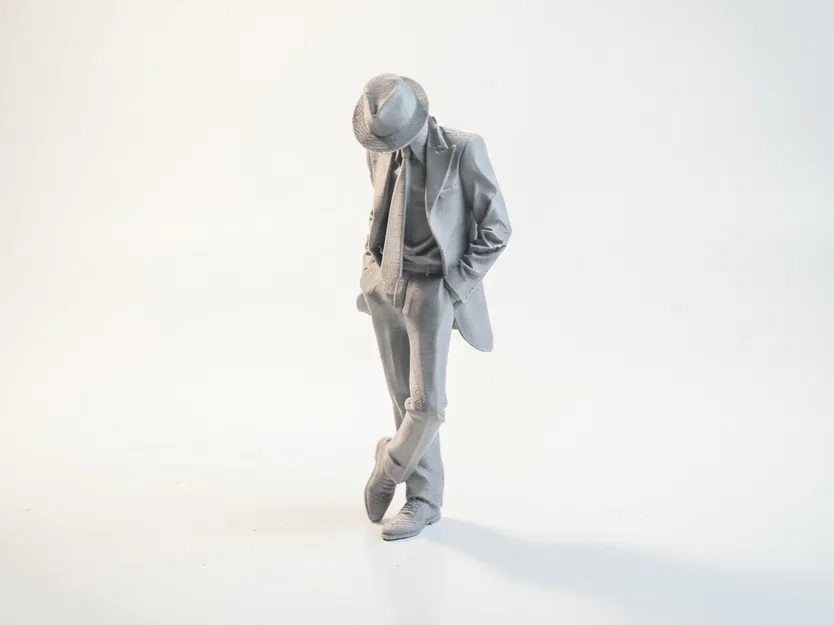 Mô hình 3D MJ Smooth Criminal - Tượng nhân vật huyền thoại - Image 1