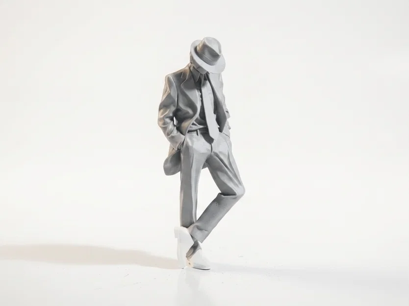Mô hình 3D MJ Smooth Criminal - Tượng nhân vật huyền thoại - Image 2