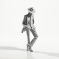 Mô hình Michael Jackson 3D in ấn - Tượng sưu tầm phong cách Movies & TV - Thumbnail 2