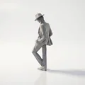 Mô hình Michael Jackson 3D in ấn - Tượng sưu tầm phong cách Movies & TV - Thumbnail 4
