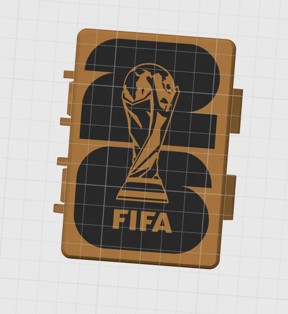 Hộp đựng nhãn dán World Cup 2026 thiết kế 3D đẹp mắt - Image 3