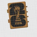 Hộp đựng nhãn dán World Cup 2026 thiết kế 3D đẹp mắt - Thumbnail 5