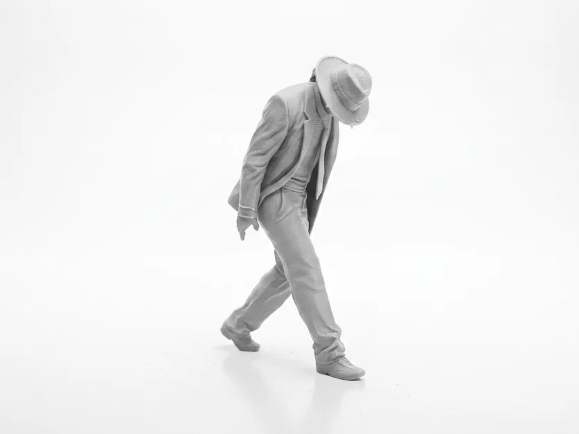 Mô hình 3D MJ Walking Figurine - Điệu nhảy huyền thoại - Image 1
