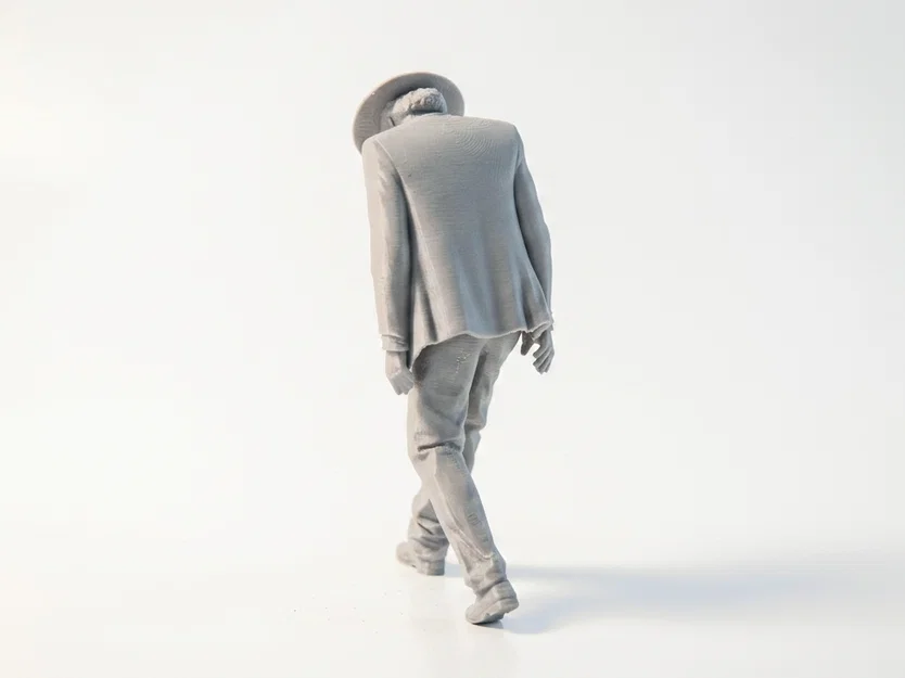 Mô hình 3D MJ Walking Figurine - Điệu nhảy huyền thoại - Image 3