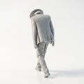 Mô hình 3D MJ Walking Figurine - Điệu nhảy huyền thoại - Thumbnail 3
