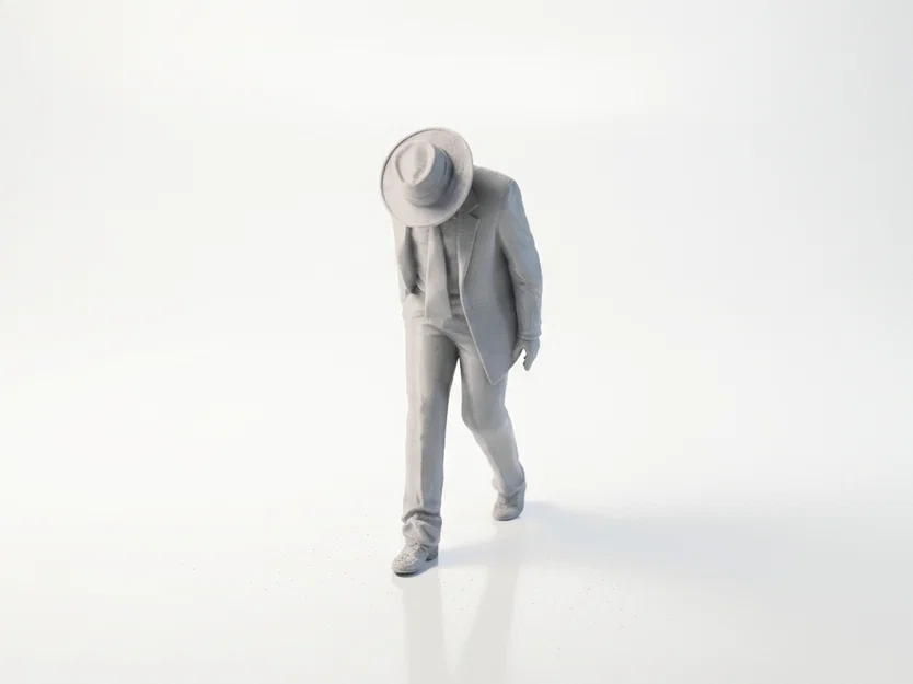 Mô hình 3D MJ Walking Figurine - Điệu nhảy huyền thoại - Image 4