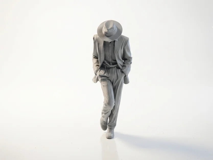 Mô hình 3D Smooth Criminal - Đồ chơi nghệ thuật chủ đề Movies & TV - Image 1