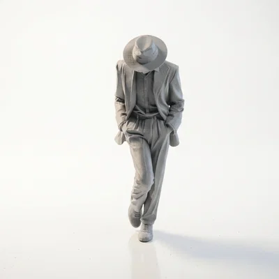 Mô hình 3D Smooth Criminal - Đồ chơi nghệ thuật chủ đề Movies & TV