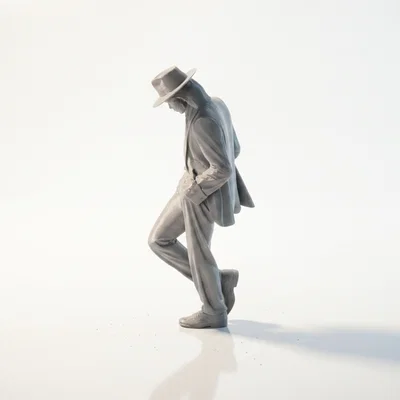 Mô hình 3D Smooth Criminal - Đồ chơi nghệ thuật chủ đề Movies & TV
