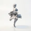 Mô hình 3D Marilyn Monroe nhảy múa - Tượng trưng cho điện ảnh Hollywood - Thumbnail 3
