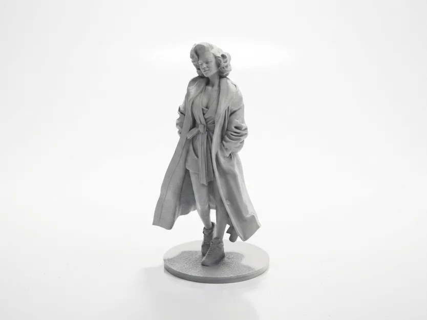 Mô hình 3D Marilyn Monroe - Tượng sưu tầm phong cách Hollywood cổ điển - Image 1