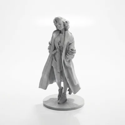 Mô hình 3D Marilyn Monroe - Tượng sưu tầm phong cách Hollywood cổ điển