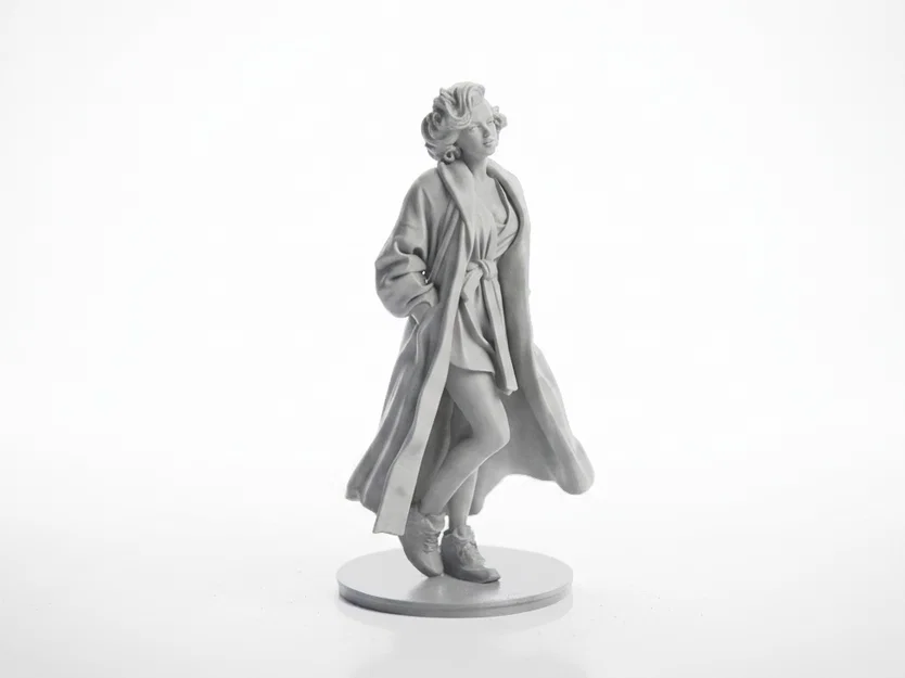 Mô hình 3D Marilyn Monroe - Tượng sưu tầm phong cách Hollywood cổ điển - Image 2