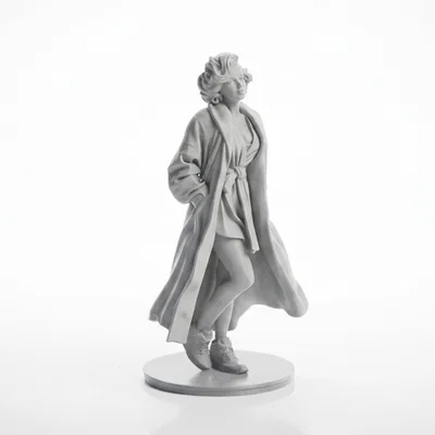 Mô hình 3D Marilyn Monroe - Tượng sưu tầm phong cách Hollywood cổ điển