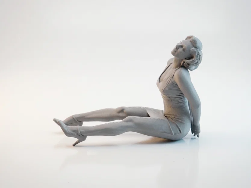 Mô hình in 3D Marilyn Monroe - Tượng nhỏ phong cách Hollywood cổ điển - Image 1
