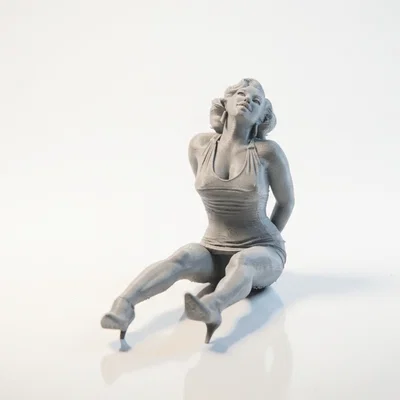 Mô hình in 3D Marilyn Monroe - Tượng nhỏ phong cách Hollywood cổ điển
