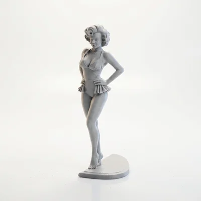 Mô hình tượng Marilyn Monroe in 3D - Đồ sưu tầm biểu tượng điện ảnh Hollywood