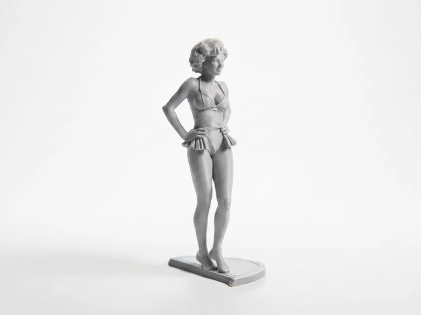 Mô hình tượng Marilyn Monroe in 3D - Đồ sưu tầm biểu tượng điện ảnh Hollywood - Image 2