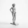 Mô hình tượng Marilyn Monroe in 3D - Đồ sưu tầm biểu tượng điện ảnh Hollywood - Thumbnail 2