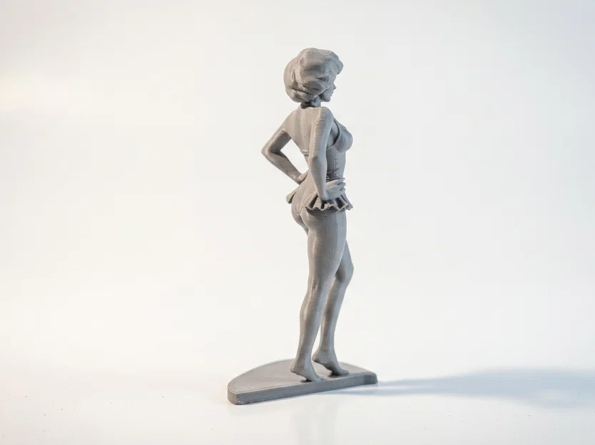 Mô hình tượng Marilyn Monroe in 3D - Đồ sưu tầm biểu tượng điện ảnh Hollywood - Image 3