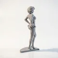 Mô hình tượng Marilyn Monroe in 3D - Đồ sưu tầm biểu tượng điện ảnh Hollywood - Thumbnail 3