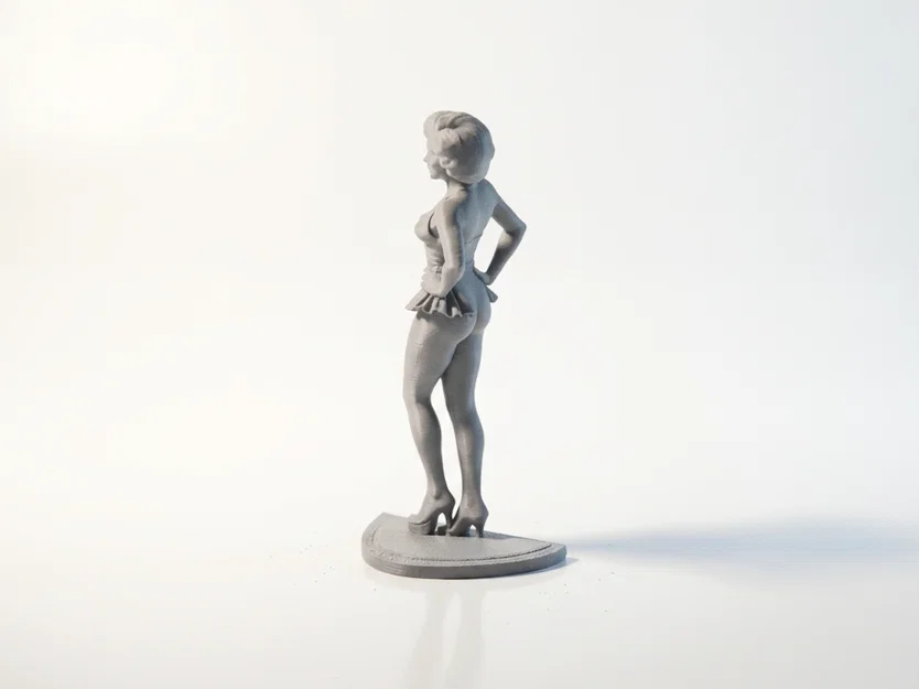 Mô hình tượng Marilyn Monroe in 3D - Đồ sưu tầm biểu tượng điện ảnh Hollywood - Image 4