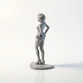 Mô hình tượng Marilyn Monroe in 3D - Đồ sưu tầm biểu tượng điện ảnh Hollywood - Thumbnail 4
