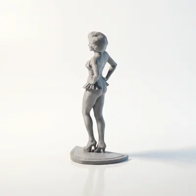 Mô hình tượng Marilyn Monroe in 3D - Đồ sưu tầm biểu tượng điện ảnh Hollywood