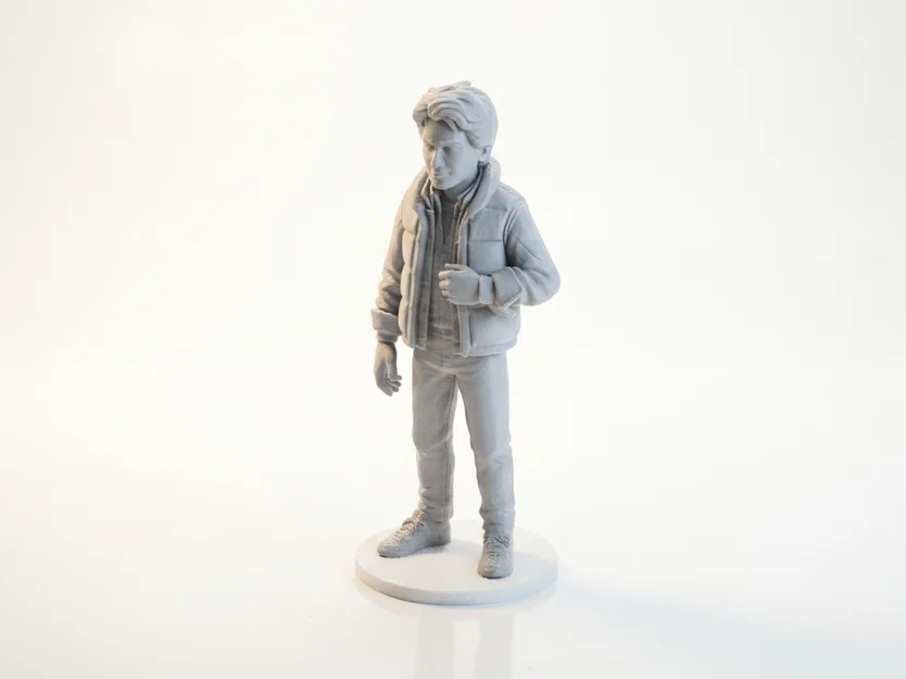 Mô hình Marty McFly in 3D - Nhân vật phim Back to the Future - Image 1
