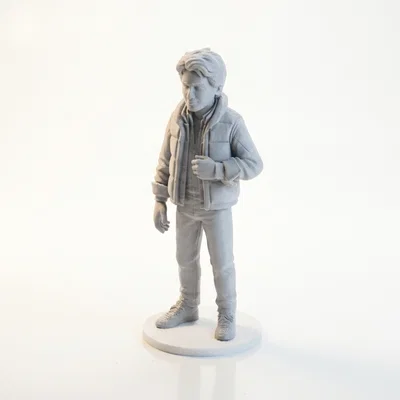 Mô hình Marty McFly in 3D - Nhân vật phim Back to the Future