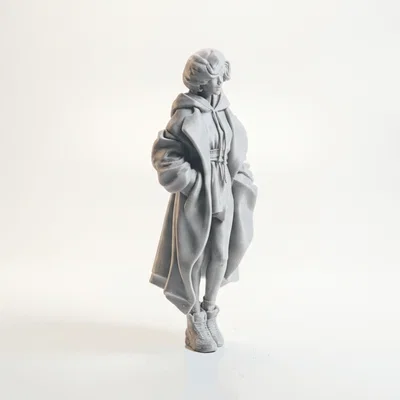 Tượng nhân vật trùm mũ - Mô hình 3D in ấn lấy cảm hứng từ Phim ảnh