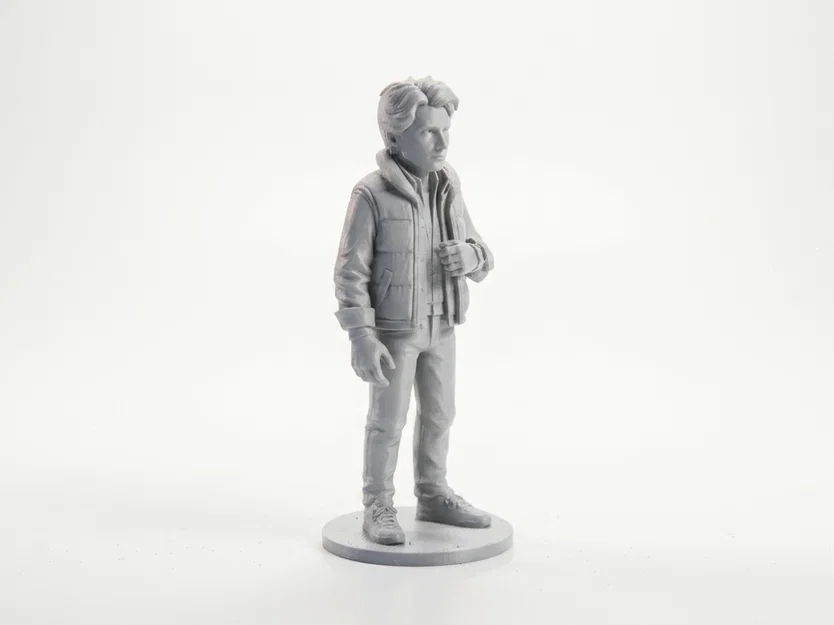 Mô hình Marty McFly in 3D - Nhân vật phim Back to the Future - Image 2