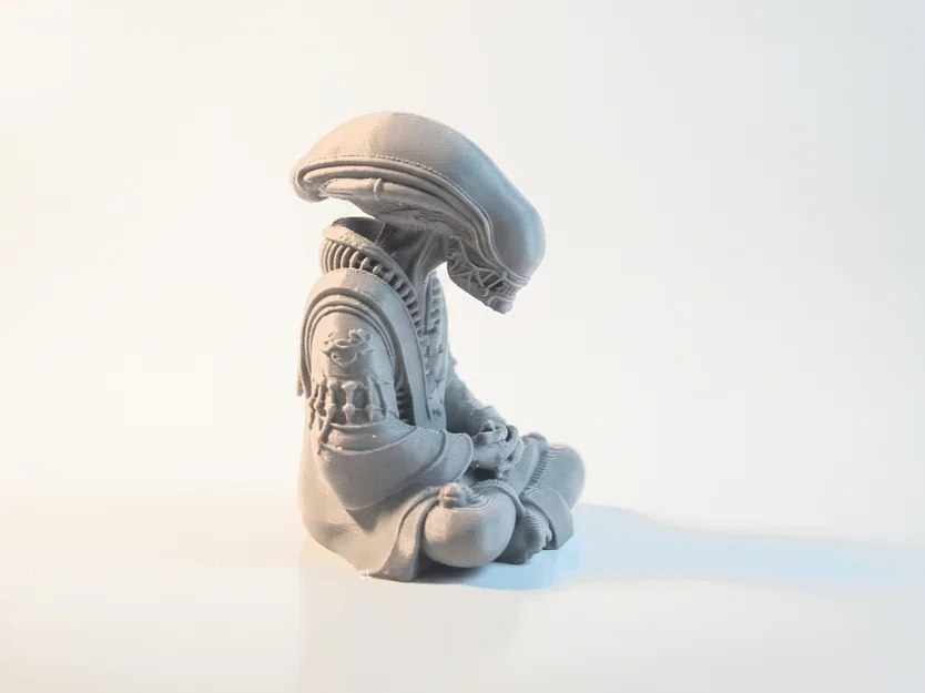Mô hình Xenomorph Thiền Định - Đồ chơi mô hình in 3D chủ đề phim ảnh - Image 2