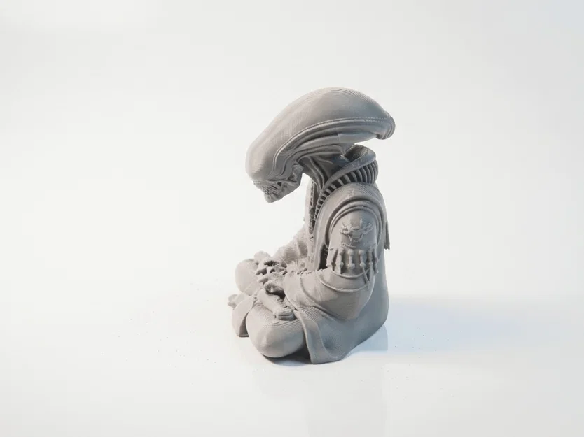 Mô hình Xenomorph Thiền Định - Đồ chơi mô hình in 3D chủ đề phim ảnh - Image 4