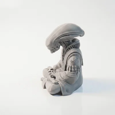 Mô hình Xenomorph Thiền Định - Đồ chơi mô hình in 3D chủ đề phim ảnh