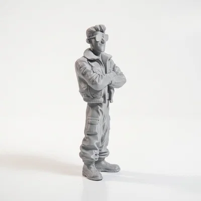 Mô hình 3D Maverick Top Gun để in ấn