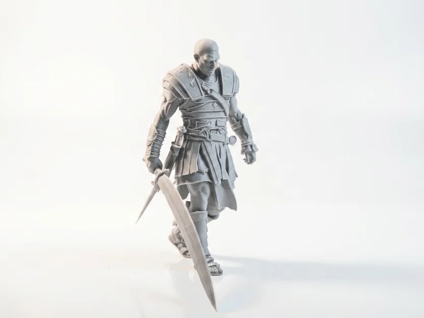 Mô hình Maximus Gladiator - Tượng đấu sĩ 3D có thể in - Image 2